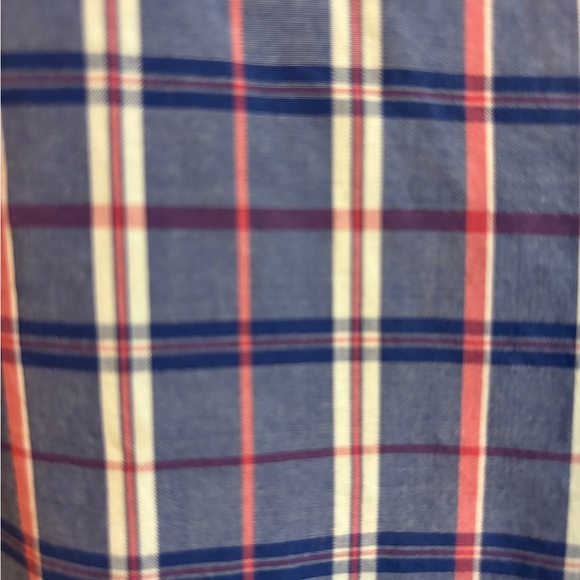 Boss Hugo Boss Men's Check Button-Up Shirt | M | Blue - Picture 3 of 9